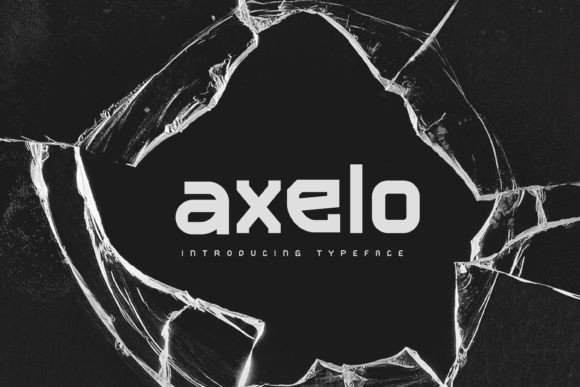 Axelo: The Futuristic Display Font for Modern Digital Brands