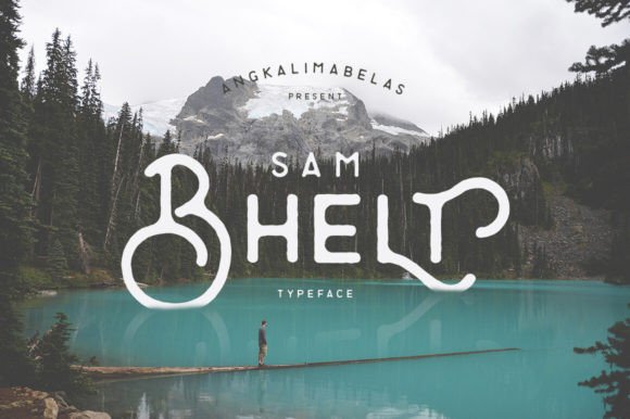 Bhelt: The Handrawn Display Typeface for Modern Campaigns