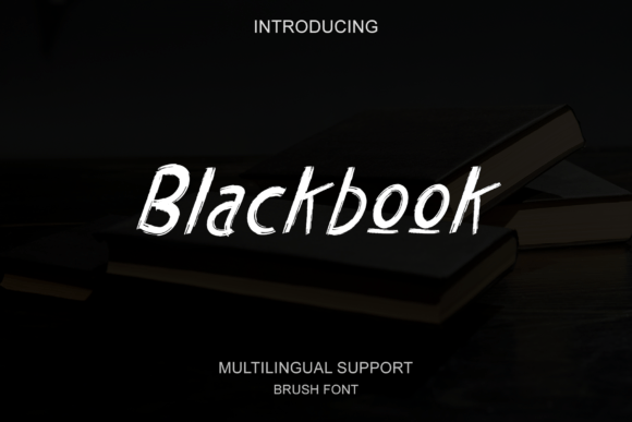 Blackbook: The Brush Font for Modern Brand Identity