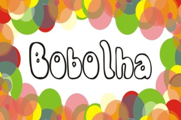 Bobolha: The Quirky Display Font for Joyful Crafts