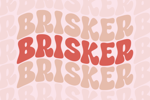 Brisker: A Thick Retro Display Font for Bold Branding
