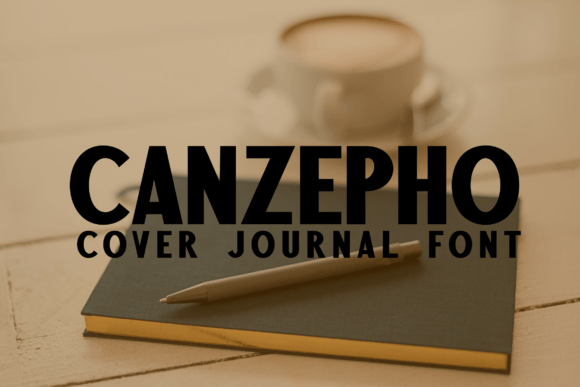 Canzepho: A Bold Display Font for Strong Business Branding