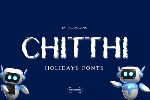 Chitthi: The Ultimate Holiday Display Font for Your Designs