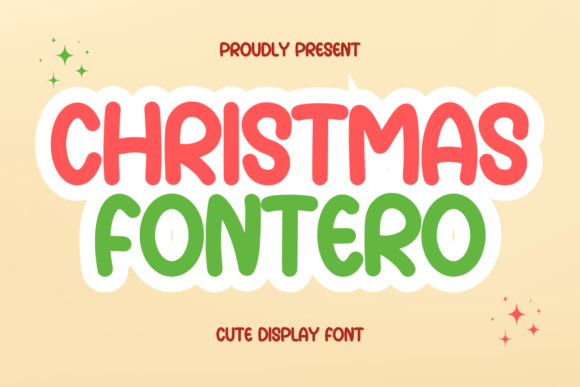 Christmas Fontero: A Handwritten Typeface for Modern Editorial Design