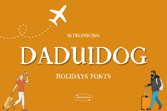 Daduidog: A Unique Holiday Font for Your Brand