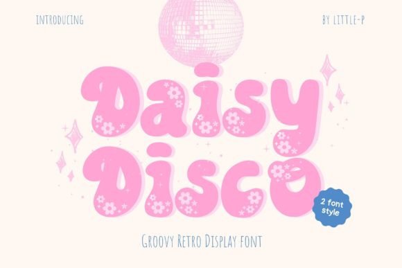 Daisy Disco: The Retro Display Font for Swinging 60s Web Design