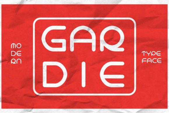 Gardie: A Quirky Display Font for Editorial Design