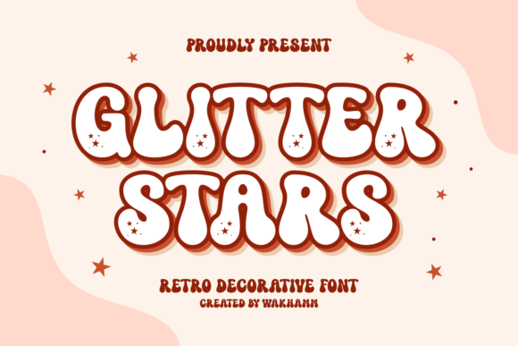 Glitter Stars: The Premium Display Typeface for Festive Campaigns