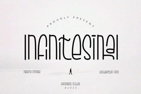 Infinitesimal: A Romantic Display Font for Modern Editorial Design