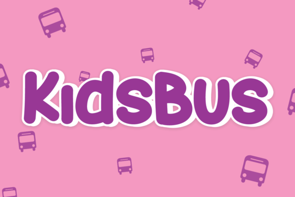 Kids Bus: The Playful Typeface That Elevates Small Business Branding
