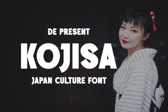 Kojisa: A Bold Display Font with Japanese Cultural Roots