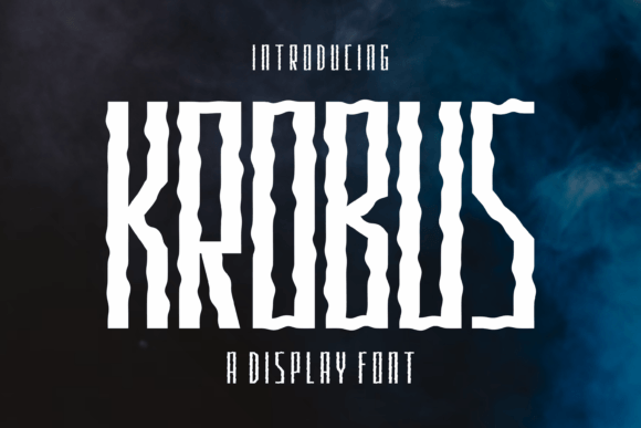 Krobus: The Dynamic Display Font for Modern Branding Projects