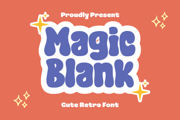 Magic Blank: The Retro Display Font for Scroll-Stopping Brand Content