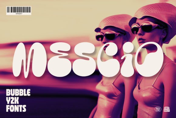 Mescio: The Ultimate Early 2000s Display Font for Bold Campaigns