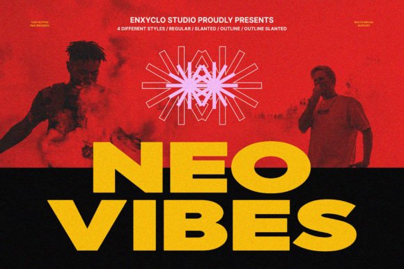 Neovibes: The Bold Expanded Sans Font for Modern Branding