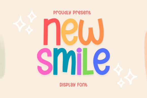New Smile: A Fun Display Font for Handmade Creations