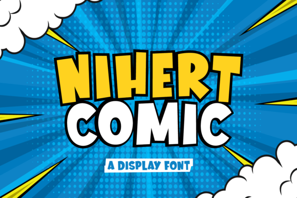 Nihert Comic: The Thick Display Font for Creative Crafters