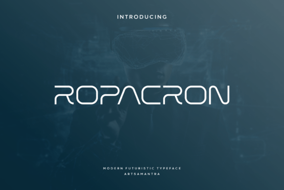 Ropacron: The Futuristic Display Font for High-Impact Campaigns