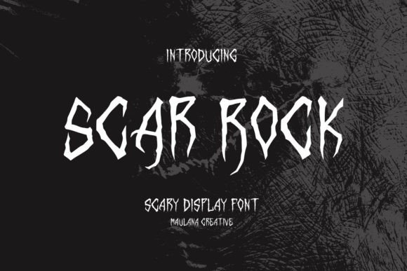 Scar Rock: The Heavy Display Typeface for High-Impact Campaigns