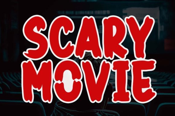 Scary Movie: A Quirky Display Font for Bold Branding