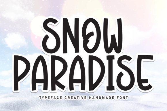 Snow Paradise: The Playful Display Font for Modern Branding