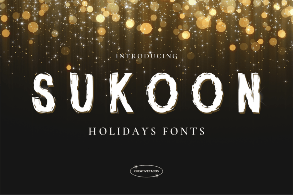 Sukoon: The Luxurious Brush Font for Holiday Creations