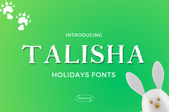 Talisha: The Display Font That Transforms Holiday Campaigns