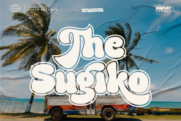 The Sugiko: A Retro Display Font for Editorial Design